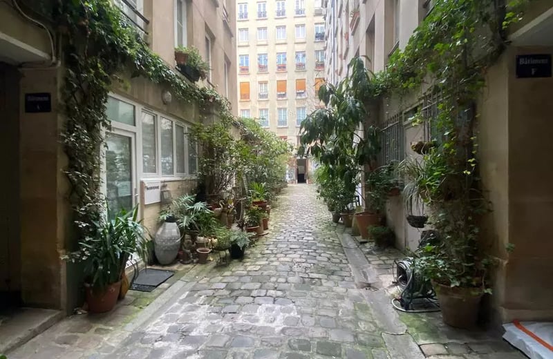 Location longue durée d’un studio de 35 m² à Paris, France