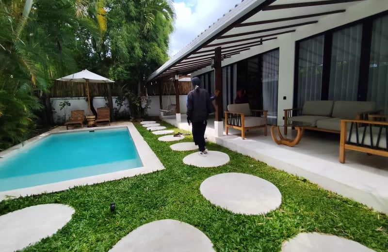 Long-term rental of 3-bedroom villa in Ubud, Indonesia