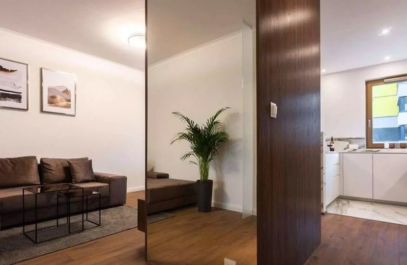 Долгосрочная аренда 2-комнатной квартиры 52м² в районе Мокотув, Варшава, Польша