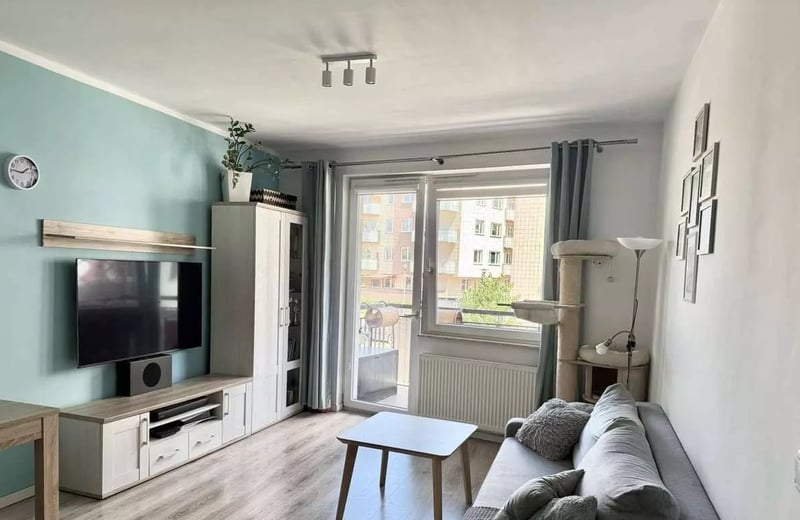 Долгосрочная аренда 2-комнатной квартиры 43 м² в районе Klecina, Вроцлав, Польша