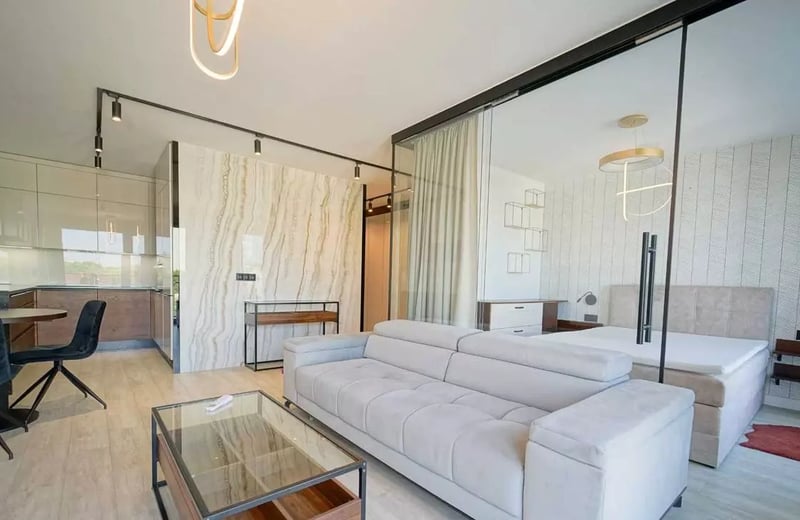 Alquiler a largo plazo de un piso de 2 habitaciones 45m², Cracovia, Polonia