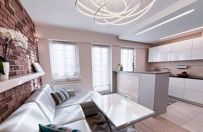 Location longue durée appartement 3 pièces avec balcon, quartier Nadodrze, Wrocław, Pologne