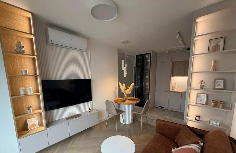 Langzeitmiete 2-Zimmer-Wohnung, 32 m², Breslau, Polen