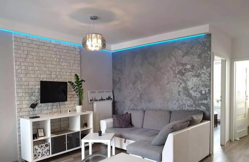 Location longue durée appartement 3 pièces 58 m² avec balcon, Wrocław, Pologne