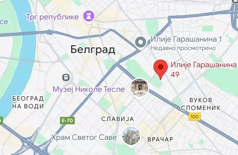 Location longue durée appartement 2 pièces 40 m², centre de Belgrade, Serbie