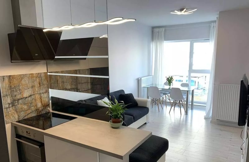 Location longue durée appartement 2 pièces 33 m², Promenady Wrocławskie, Wrocław, Pologne
