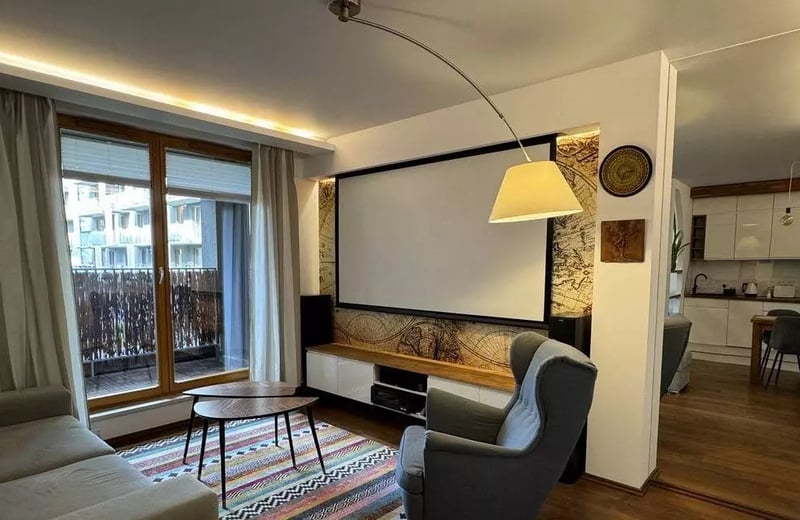 Долгосрочная аренда квартиры 1-комнатной 40 м² в районе Zabłocie, Краков, Польша