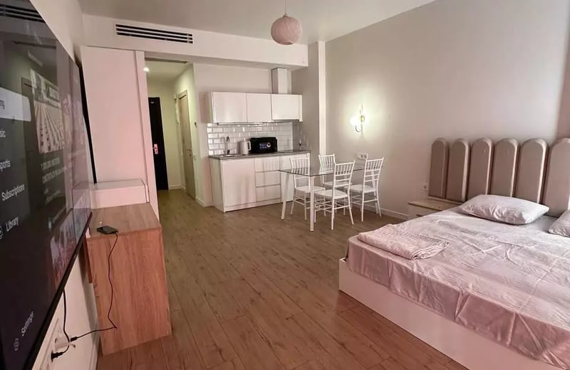 Long-term rental of a studio apartment, 33 m², Batumi, Georgia