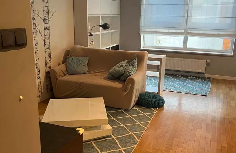 Langzeitmiete einer 2-Zimmer-Wohnung mit 53 m² in Grzegórzki, Krakau, Polen