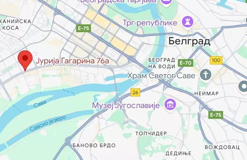 Langzeitmiete einer 3-Zimmer-Wohnung mit 65 m² in Neu-Belgrad, Serbien