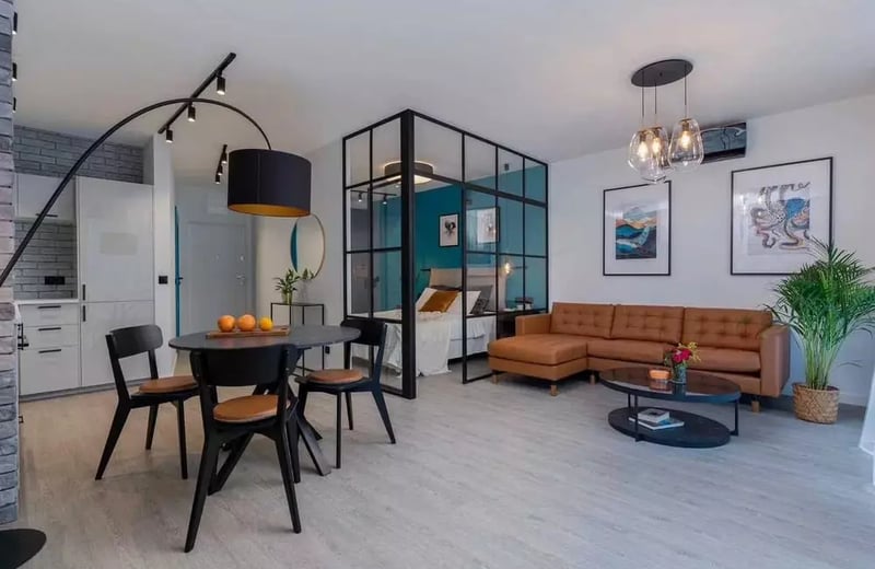 Langzeitmiete einer 2-Zimmer-Wohnung mit 48 m² in Dębniki, Krakau, Polen