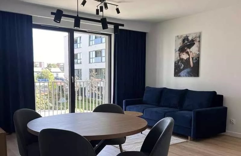 Длительная аренда 2-комнатной квартиры 46 м² в Кракове, Польша