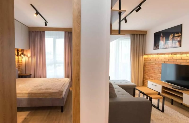 Location longue durée d’un appartement 2 pièces de 32 m² à Przedmieście Warszawskie, Cracovie, Pologne