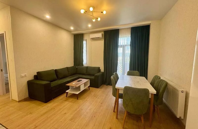 Alquiler a largo plazo de apartamento 1+1 de 48 m² en Batumi, Georgia