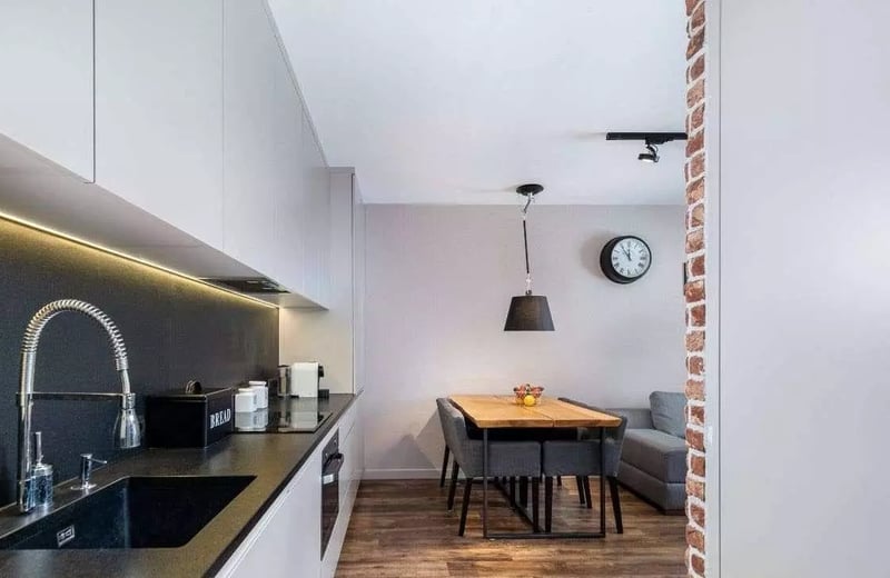 Langfristige Miete einer 3-Zimmer-Wohnung mit 54 m² in Krakau, Polen