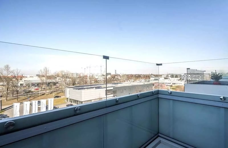 Location longue durée d’un appartement de 38 m² dans le quartier Krzyki, Wrocław, Pologne