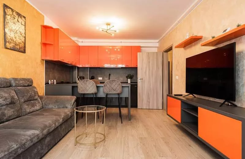 Location longue durée d’un appartement studio 2 pièces dans le quartier Tractorul, Brașov, Roumanie