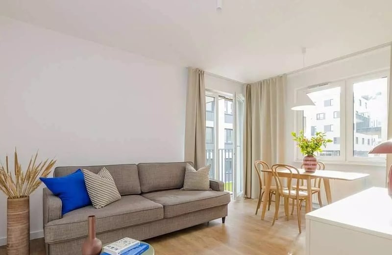 Alquiler a largo plazo de departamento de 2 habitaciones y 41 m² en Cracovia, Polonia