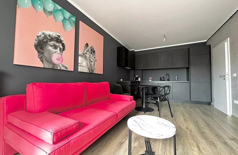 Location longue durée d’un appartement 2 pièces — quartier Tracturu, Brașov, Roumanie