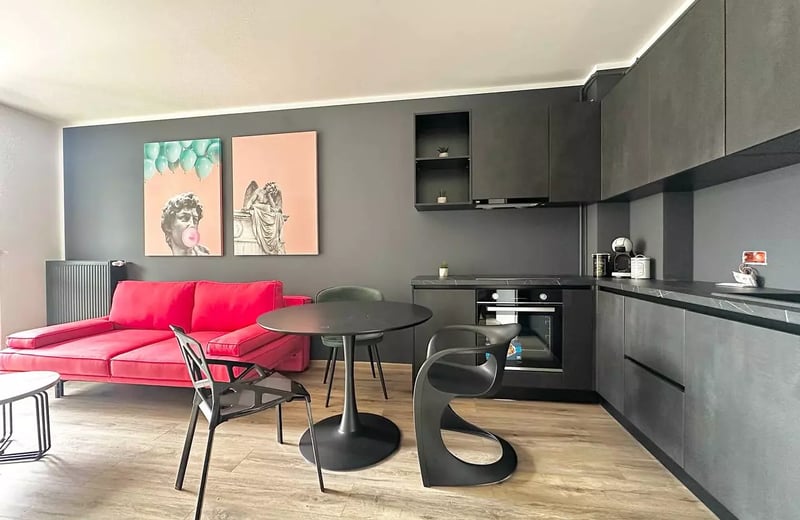 Location longue durée d’un appartement 2 pièces — quartier Tracturu, Brașov, Roumanie