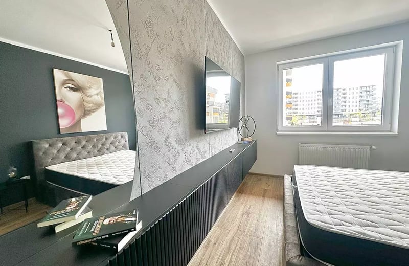 Location longue durée d’un appartement 2 pièces — quartier Tracturu, Brașov, Roumanie