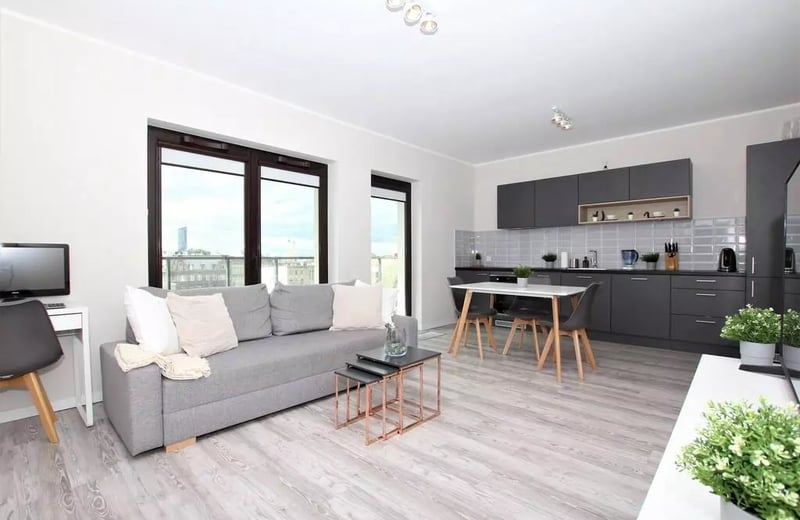 Location longue durée d’un appartement 2 pièces 44 m² — Wrocław, Pologne