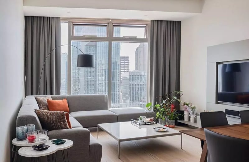 Long-term rent of 3-room apartment in Maslak district, Istanbul, Turkey