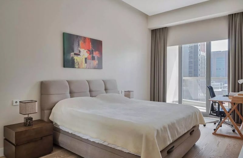 Long-term rent of 3-room apartment in Maslak district, Istanbul, Turkey