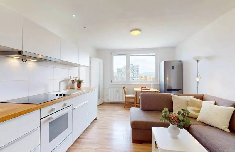 Long-term rent of 2-room apartment 42 m² in Dúbravka district, Bratislava, Slovakia