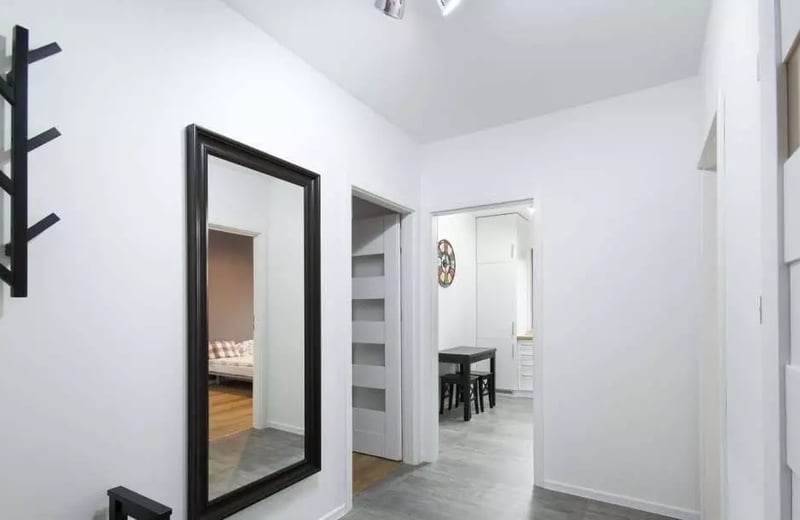 Location longue durée : appartement de 2 chambres, 54 m² dans le quartier Grabiszyn, Wrocław, Pologne