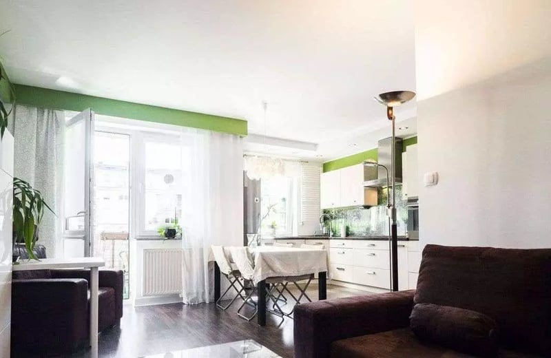 Location longue durée : appartement 2 pièces 52 m² à Grabiszyn, Wrocław, Pologne