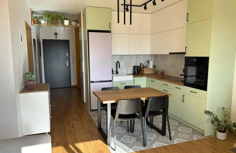 Location longue durée : appartement 3 pièces 58 m² à Bronowice, Cracovie, Pologne