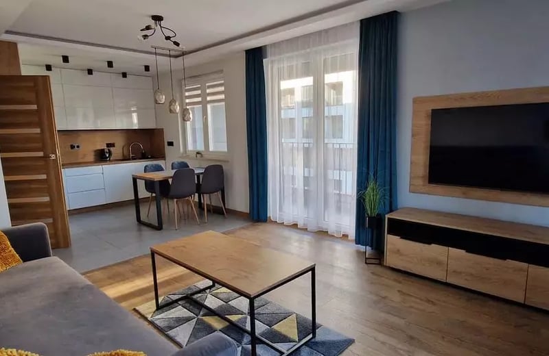 Long-term rental: 2-room apartment 44 m² in Zabłocie, Kraków, Poland