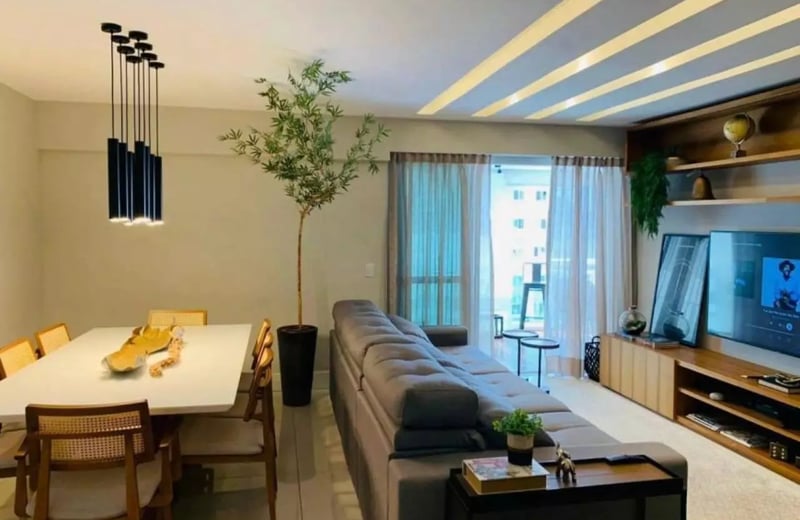 Alquiler a largo plazo: piso de 3 habitaciones 110 m² en Península, Río de Janeiro, Brasil