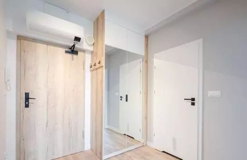 Location longue durée d’un appartement 2 pièces de 38 m² dans le quartier Partynice, Wrocław, Pologne