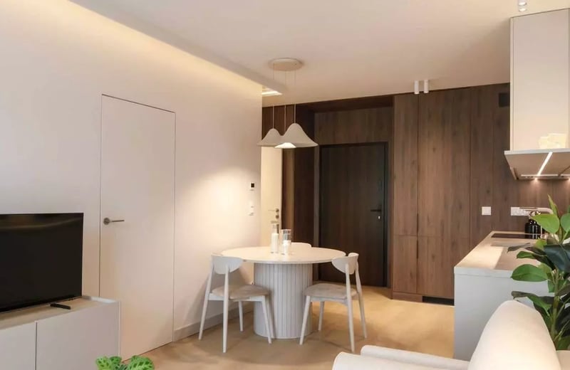 Long-term rent of 2-room apartment 39 m² in premium complex Noho Młyny Mogilskie, Kraków, Poland