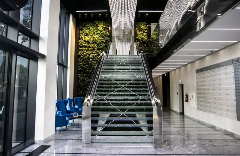 Long-term rental of a studio 21 m², with balcony, in Warsaw, Poland