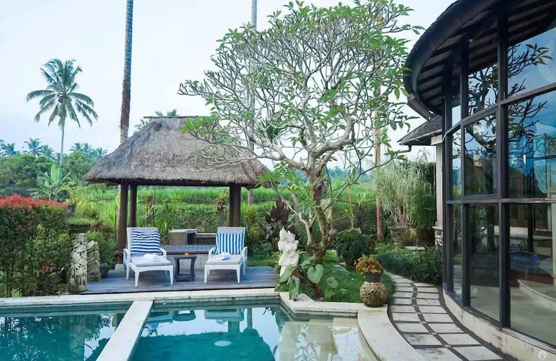 Long-term rental of a 2-bedroom villa in Tegallalang district, Ubud, Indonesia