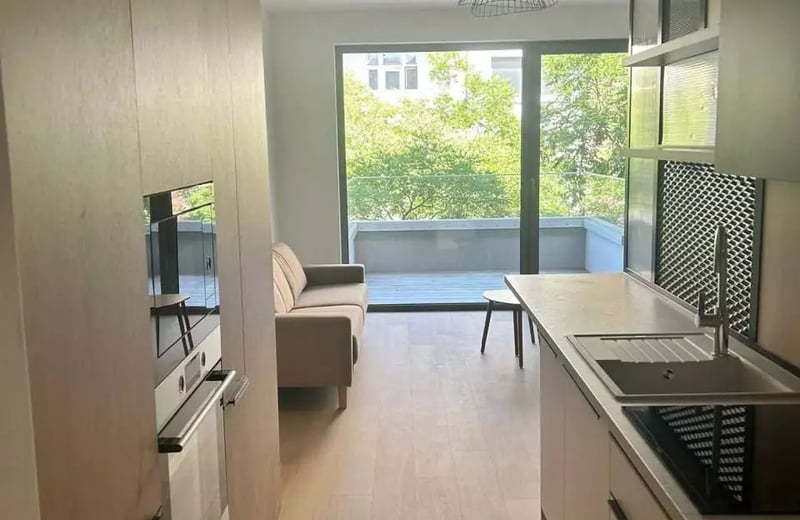 Long-term rental of a 1-room apartment, 36 m², in Bratislava III district, Bratislava, Slovakia