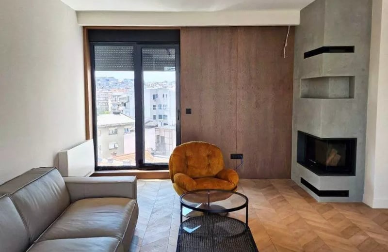Long-term rental of a 2-level penthouse, 180 m², in the center of Belgrade, Serbia