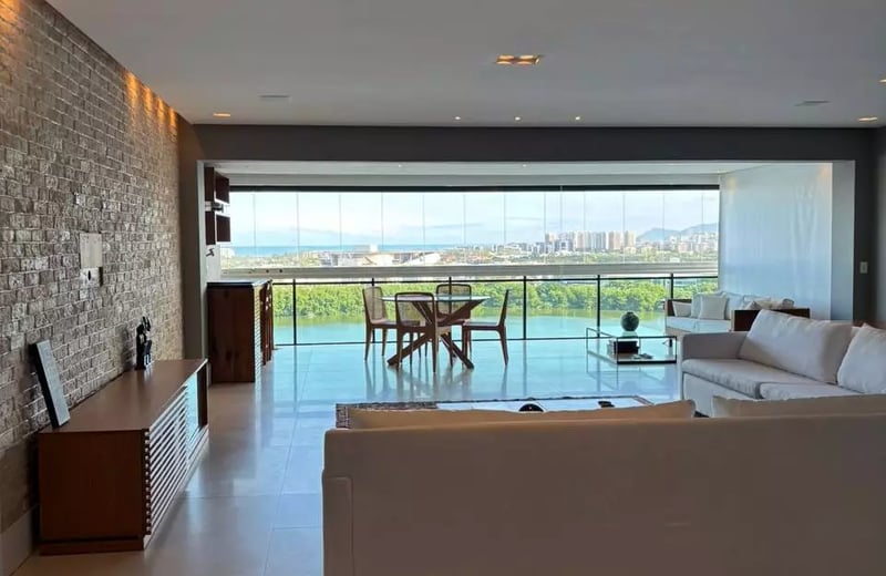 Alquiler a largo plazo de un piso de 3 dormitorios 250 m², distrito Barra da Tijuca, Río de Janeiro, Brasil