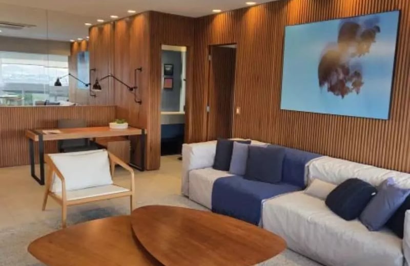 Alquiler a largo plazo de un piso de 2 habitaciones, 74 m², Península, Río de Janeiro, Brasil