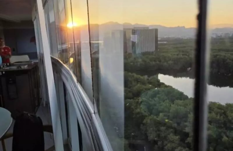 Alquiler a largo plazo de un piso de 2 habitaciones, 74 m², Península, Río de Janeiro, Brasil