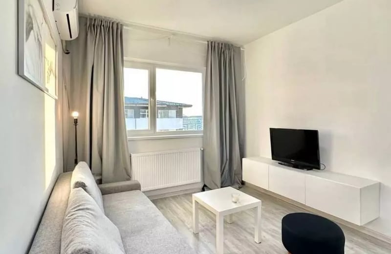 Location longue durée d’un appartement de 1 pièce, à Bucarest, Roumanie