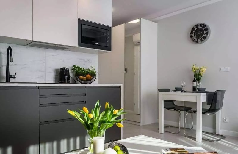 Location longue durée d’un studio, 26 m², à Cracovie, Pologne