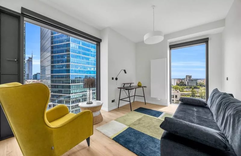 Long-term rental of a 3-room apartment, 82 m², in Wola, Warsaw, Poland