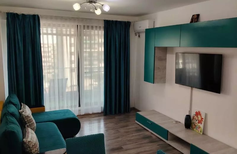 Long-term rental of a 2-room apartment, 50 m², in Tomis Plus district, Constanța, Romania