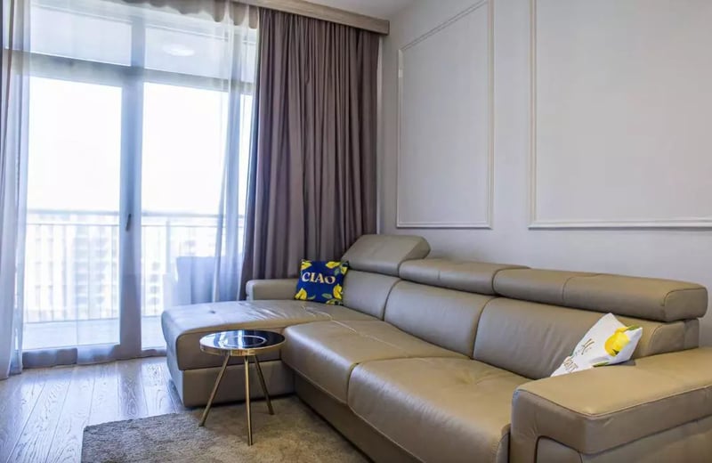 Long-term rental of a studio apartment, 32 m², Belgrade, Serbia