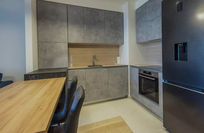 Long-term rental of a 2-room apartment, 55 m², in BW Aurora Residence, Belgrade, Serbia