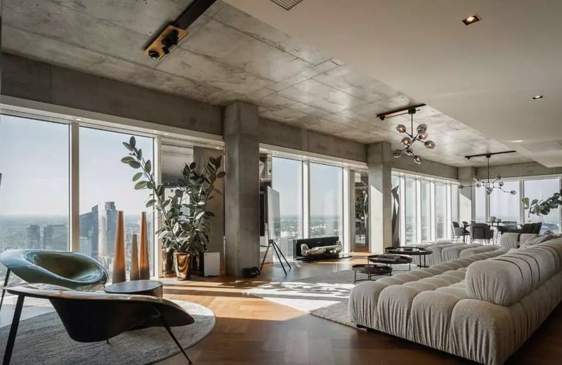 Long-term rental of an apartment, 236 m², in Śródmieście district, Warsaw, Poland